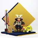 五月人形 幸一光 子供大将飾り 翔 (しょう) 鎧着 菱形屏...