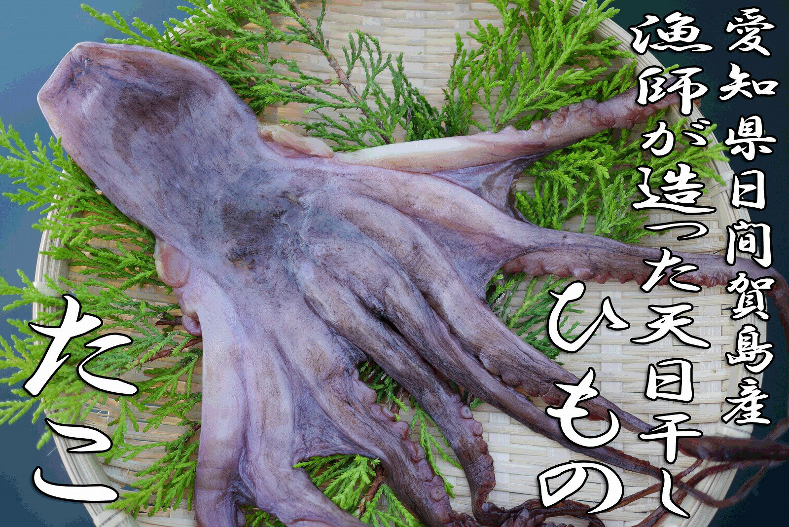 日間賀島漁師の手造り!天日干しタコの干物【蛸(たこ)のひもの】たこ飯にも…【SBZcou1208】