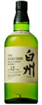 サントリー　シングルモルトウイスキー 白州12年 43度　700ml