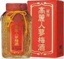高麗人参梅酒 化粧箱入り 18度 500ml×6本