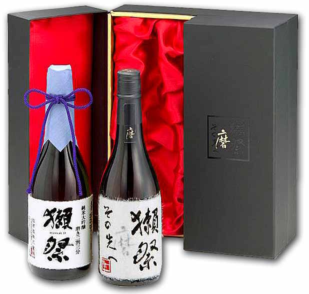 獺祭 だっさい 磨き その先へ 720ml ＆ 獺祭 磨き 二割三分 720ml セット 化粧箱付 【クール便必須】 [ギフト 至福 お酒 日本酒 飲み比べ]