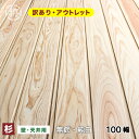 【訳あり】杉 羽目板(壁・天井材)純白・無節・上小(10×100×1985mm15枚入り 1束●本実目透し加工 建材・壁板・天井板・日曜大工DIYに