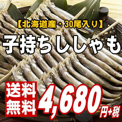 【貴重な国産品！これが本物！】北海道産 本ししゃも30尾【あす楽】【楽ギフ】【送料無料】...:maruuo:10000181