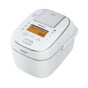 パナソニック 5.5合炊き 可変圧力IHジャー炊飯器 SR-PW108-W