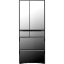 日立 R-WXC62N-X 615L 6ドア冷蔵庫【標準設置無料】