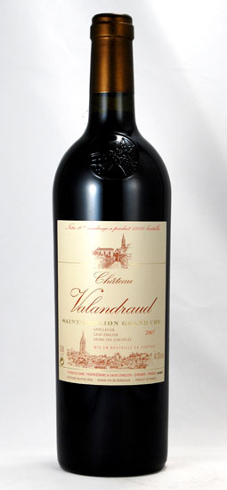 シャトー　ド　ヴァランドロー　[2007] 750ml・赤　CHATEAU de VALANDRAUD　[]