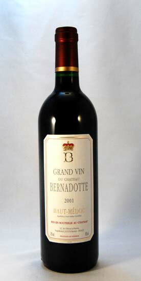 シャトー　ベルナドット　[2001] 750ml・赤　CHATEAU BERNADOTTE