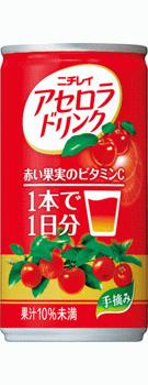 【果汁入りジュース】サントリー ニチレイ アセロラドリンク 190ml 缶 1ケース《30本入》《1...:mashimo:10003981