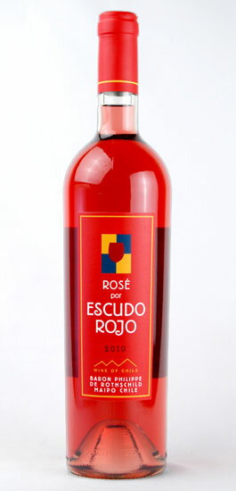【バロン　フィリップ　ド　ロスチャイルド】　エスクード　ロホ　ロゼ　[2009] 750ml　ロゼ　[BARON PHILIPPE] ESCUDO ROJO木苺やチェリーなどの優しいアロマが感じられ、色合いも味わいもパンチのあるロゼワイン。フレッシュでとてもバランスの良い味わい。良く冷やしてお召し上がり下さい。
