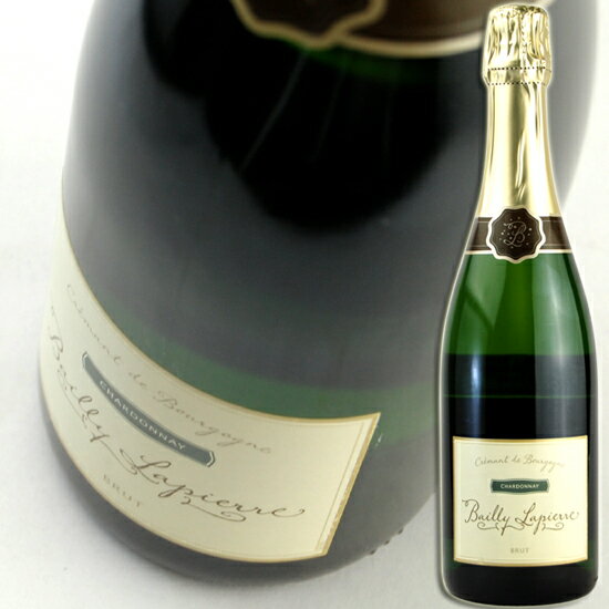 【バイィ　ラピエール】クレマン　ド　ブルゴーニュ　シャルドネ　[NV] 750ml・泡【Bailly Laoierre】Cremant de Burgogne Chardonnay