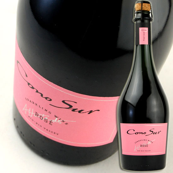 【コノスル】　【スパークリング】　スパークリング　ワイン　ロゼ　［NV］　750ml・ロゼ泡　CONOSUR　SPAKLING　ROZEコノスルのスパークリングにロゼが加わりました！