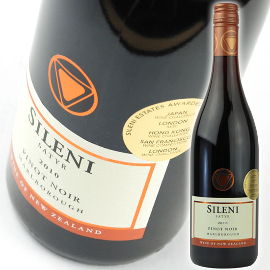 【シレーニ】 ピノ　ノワール サティール　[2010] 750ml・赤　[SILENI ESTATES] Pinot Noir Satyr