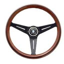 NARDI(ナルディ)ステアリング CLASSIC(クラシック)ウッド&ブラックスポークディープコーン N771