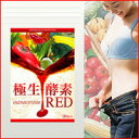 《202種類の野菜酵素、梅肉エキス、昆布末、黒酢もろみ末さらには約一兆個の乳酸菌で目指せアルカリ♪》最大13倍! 4/3 10:00?4/6 9:59【極生-酵素エンザイムシステムRED】※120粒※5250円以上送料無料※訳あり市開催
