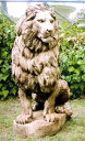 イタリア製動物像（ガーデン オーナメント） ライオン　ジガンテ コロッサ（左） ITALGARDEN TE000211 イタルガーデン社 置物