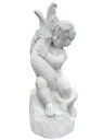 イタリア製 エンジェル 石像 Kosmolux mod933 子供像 天使像 エンゼル 置物 オブジェ コスモラックス 大理石彫塑 彫刻