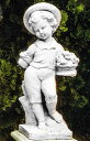 イタリア製子供像（ガーデン オーナメント）　帽子の少年（春）　PapiniAgostino　Art.448 石像