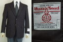【Harris Tweed ハリスツィード】【AB6】【日本製】【秋冬】2ボタンジャケット/ブラウン系(ヘリンボン)【送料無料】