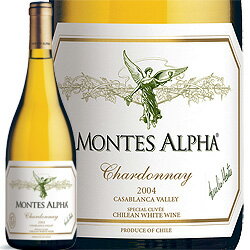 モンテス アルファ　シャルドネ　　750ml MONTES ALPHA CHARDONNAY大定番！チリワインを世界に広めたブランド。チリ発のハイクオリティ・シャルドネ！！