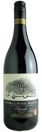 ポークパインリッジ シラー 750mlPorcupine　Ridge　Syrah