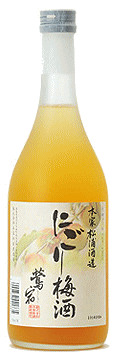 本家松浦酒造　にごり梅酒　鶯宿　720ml【徳島県】