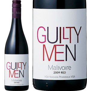 ギルティー　メン　レッド　Guilty Men Red 【カナダワイン】【マリヴォワ】「罪な男」達が造り上げた、ユニークなブレンド。メルロー×ピノノワール×カベルネ