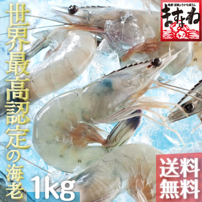 世界最高の称号を与えられた[天使の海老]1kg(21-30匹)[送料無料](えび/エビ/海老)[海鮮...:masuyone:10000397