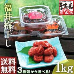 [お徳用]つぶれ福井<strong>梅干し</strong>1kg入(500g×2)[送料無料][ワケありわけあり]【しそ・うす塩・はちみつ3種類からお選びください】※傷あり・サイズ不揃いあり[<strong>梅干し</strong>/うめぼし/ウメボシ][北陸/福井]