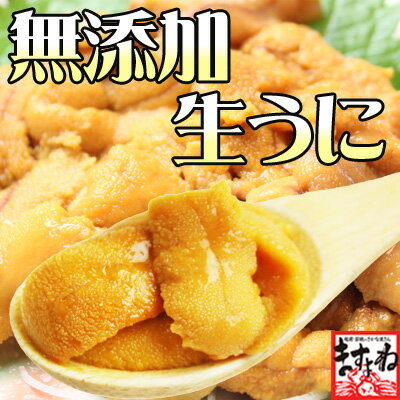 【送料無料】無添加生うに100g[うに/ウニ/雲丹]【楽ギフ_のし】