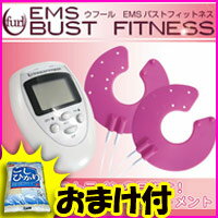 4特典■お米+即納+保証+ポイント■ ウフール EMSバストフィットネス　バスト専用EMS 自宅でエステ♪ バストのお手入れレビュー記入でお米つき