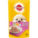 マ-スジヤパンリミテッド ペディグリー パウチ ローフタイプ 子いぬ用 ビーフ&緑黄色野菜 130g