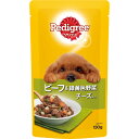 マ-スジヤパンリミテッド ペディグリー パウチ スープタイプ 成犬用 ビーフ&緑黄色野菜 チーズ入り 130g