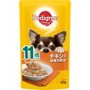 マ-スジヤパンリミテッド ペディグリー パウチ スープタイプ 11歳から用 チキン&緑黄色野菜 130g