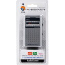 オーム電機 イヤホン巻取り ポケットラジオ RAD-F598M
