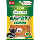 ライオン商事 PETKISS つぶつぶチップで歯のケア ちぎ...