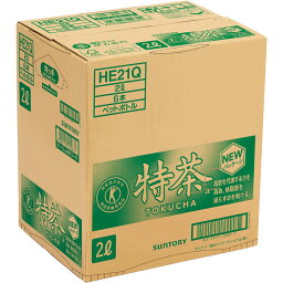 サントリー サントリー緑茶 伊右衛門 <strong>特茶</strong> 2L×6