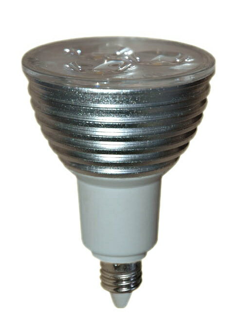 ハロゲンランプからLEDに交換ランプ!!日亜化学LED使用!!口金EZ10、3000K 電球色　中角