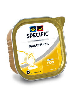 スペシフィック猫　低pHメンテナンス【FCW】　トレイ　150g×16