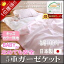 【松並木の5重ガーゼケット キッズ・ジュニア用(大