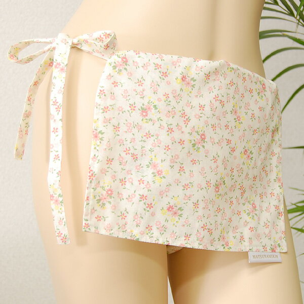 楽天ランキング1位!女性用ふんどし!かわいい小花柄ガーゼパンドルショーツ 褌 オールシーズン快適!【日本製】