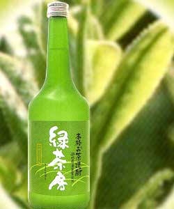 本格お茶焼酎　緑茶房　720ml...:matsuura:10001665