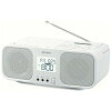 SONY ワイドFM対応 CDラジオカセットレコーダー ホワイト CFDS401WC-W