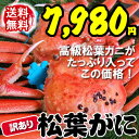 【送料無料】訳あり・松葉ガニ【生orボイル】約2kg程度入（2-5枚入）【浜坂産】【着日指定不可】（松葉かに、松葉カニ、蟹、松葉ガニ、ズワイガニ...