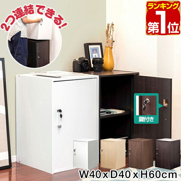 【楽天1位】書庫 鍵付き収納 収納ラック 40x40x60cm ロッカー 収納棚 扉付き 鍵付きラック <strong>ファイルラック</strong> 書庫 収納ボックス 収納 カラーボックス ラック 扉付き 収納ボックス キャビネット オフィス収納 A4判対応 書類棚 鍵付き 2段 1年保証 ★[送料無料]