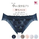 25%OFF!! ワコール Wacoal 小さく見せるブラ 大きな胸を小さく見せるブラ ビキニ・ハイレッグショーツ 下着 (M・Lサイズ) PRA142