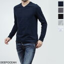スリードッツ three dots Vネック 長袖 Tシャツ...