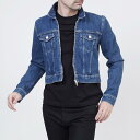 バレンシアガ BALENCIAGA デニムジャケット Gジャン ジップアップブルゾン インディゴブルー ブルー系 460797 tsb06 4364 メンズ【ラッピング無料】【返品送料無料】【あす楽対応_関東】