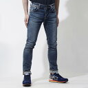 ヌーディ—ジーンズ nudie jeans co ボタンフライジーンズ GRIM TIM SLIM REGULAR FIT SHADED BLUE ブルー系 grim tim 112439 メンズ【あす楽対応_関東】【ラッピング無料】【返品送料無料】【170426】