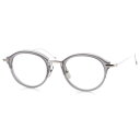 トムブラウン THOM BROWNE. 眼鏡 メガネ グレー メンズ ギフト プレゼント tb 011 c gry slv オーバル【あす楽対応_関東】【ラッピング無料】【返品送料無料】【170906】