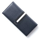 バリー BALLY 長財布 小銭入れ付き ブルー メンズ 財...